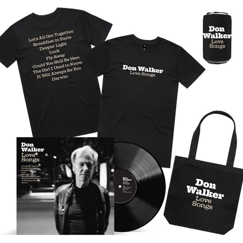 Don Walker Vinyl Tee Cooler Bundle