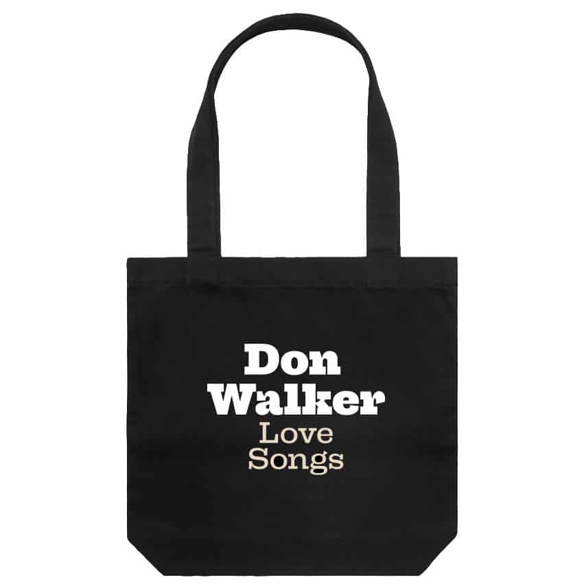 Don Walker Love Songs Tote
