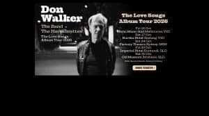 Don Walker Love Songs Tour
